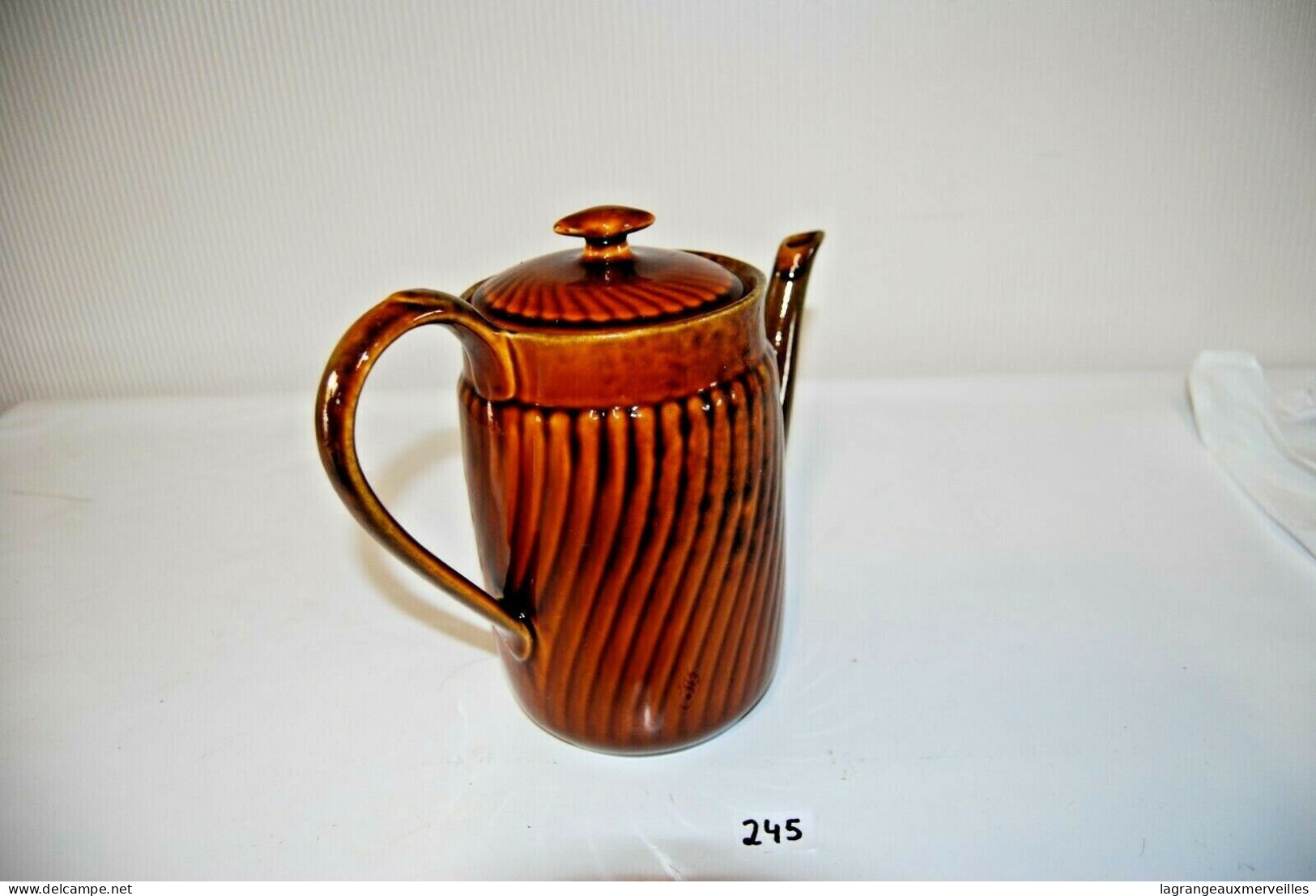 C245 Ancienne Théière - Belgium - Boch - Vintage - Cafetière - Theepot