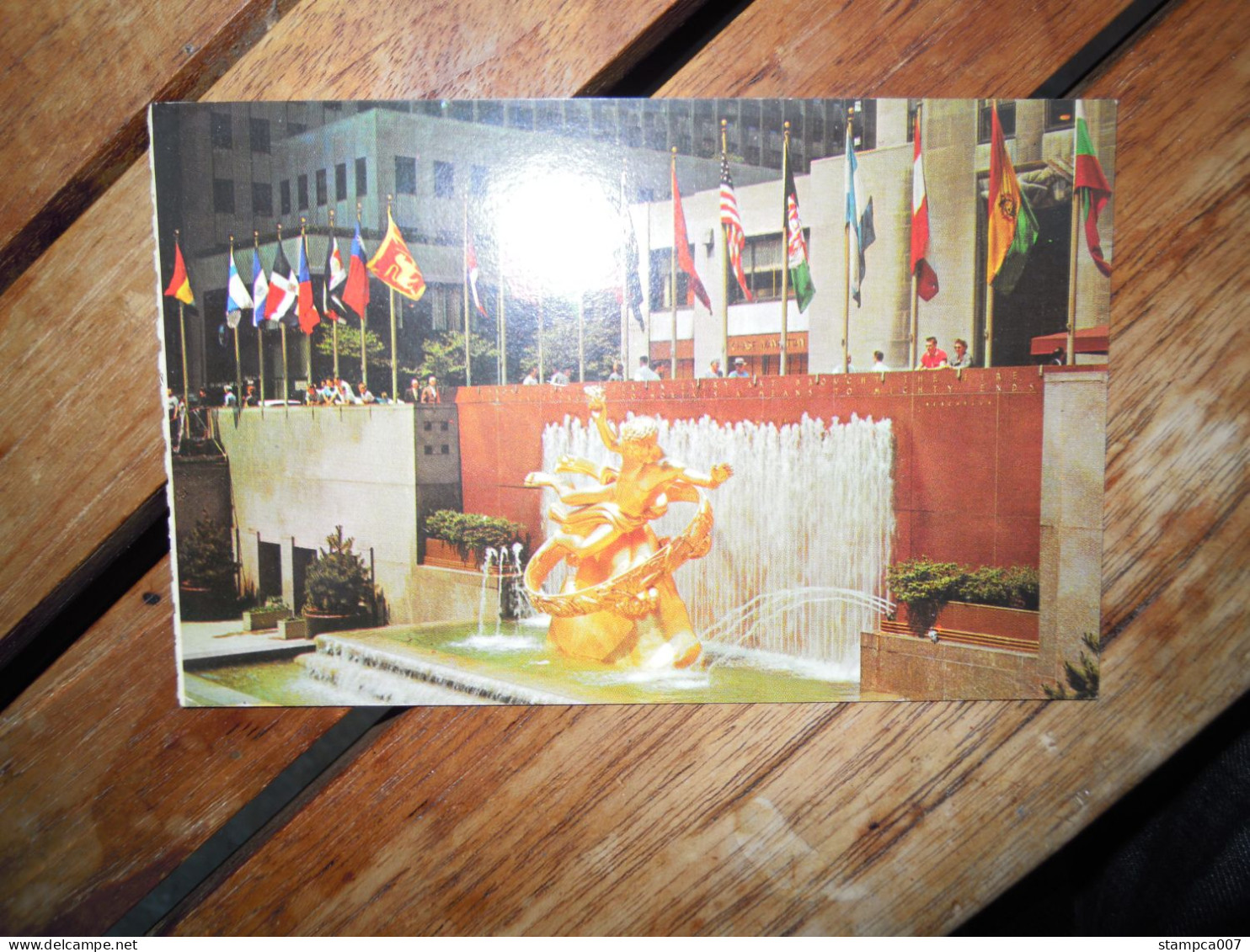 USA Rockefeller Center - Used Circulé Gelopen With Stamp United Nations - Nations Unies !!! - Autres Monuments, édifices
