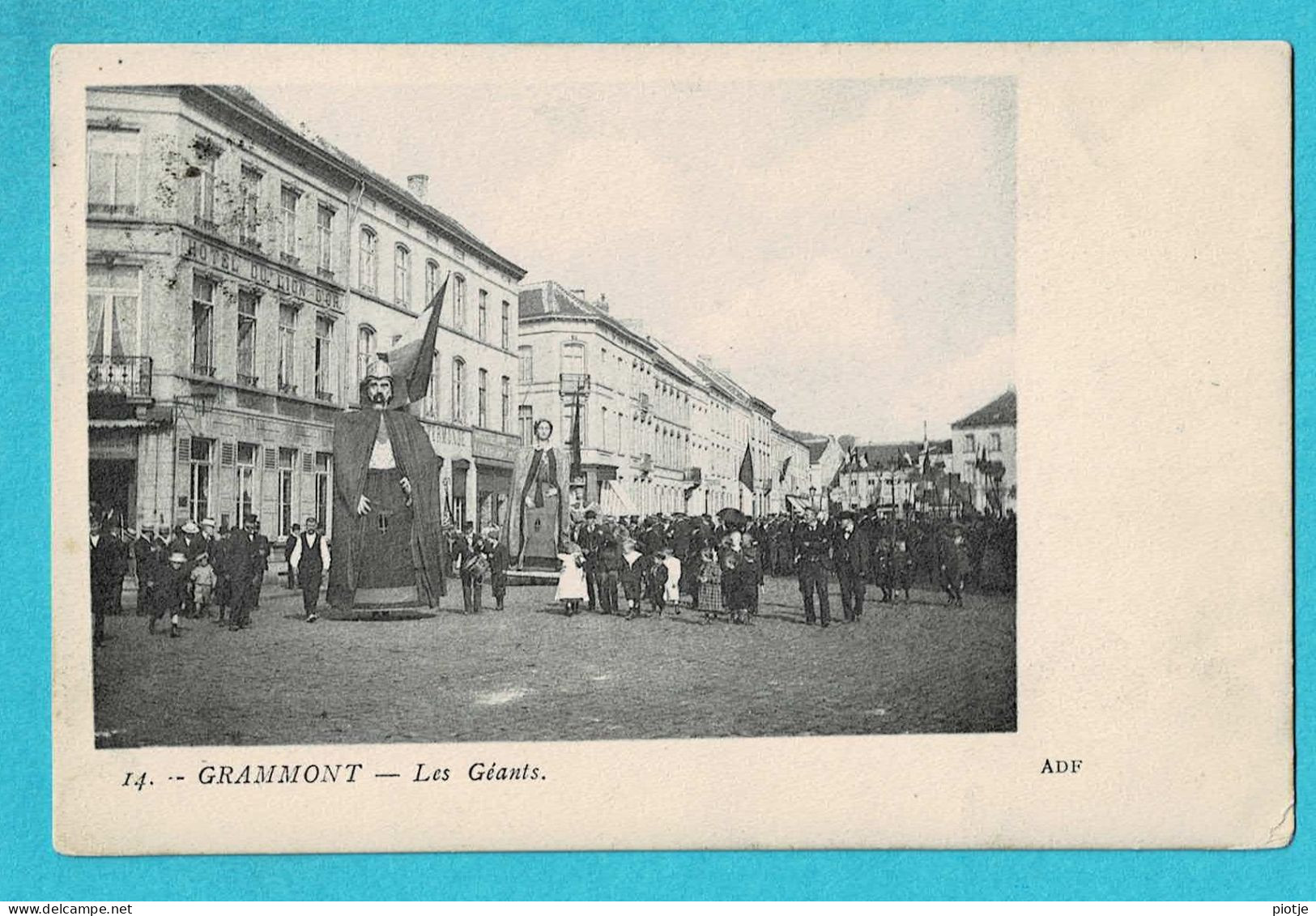 * Geraardsbergen - Grammont (Oost Vlaanderen) * (ADF, Nr 14) Les Géants, Reuzen, Stoet, Cortège, Animée, TOP - Geraardsbergen