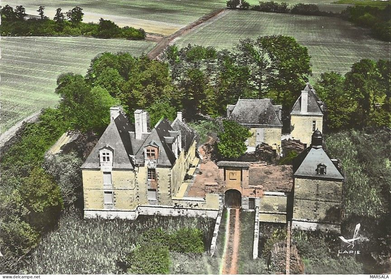 CPSM  Semblançay Le Château De L'Aunay - Semblançay