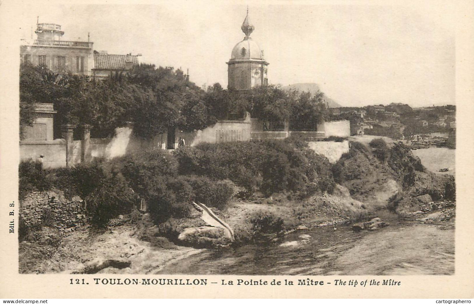 France Postcard Le Mourillon Toulon La Pointe De La Mitre - Champlitte