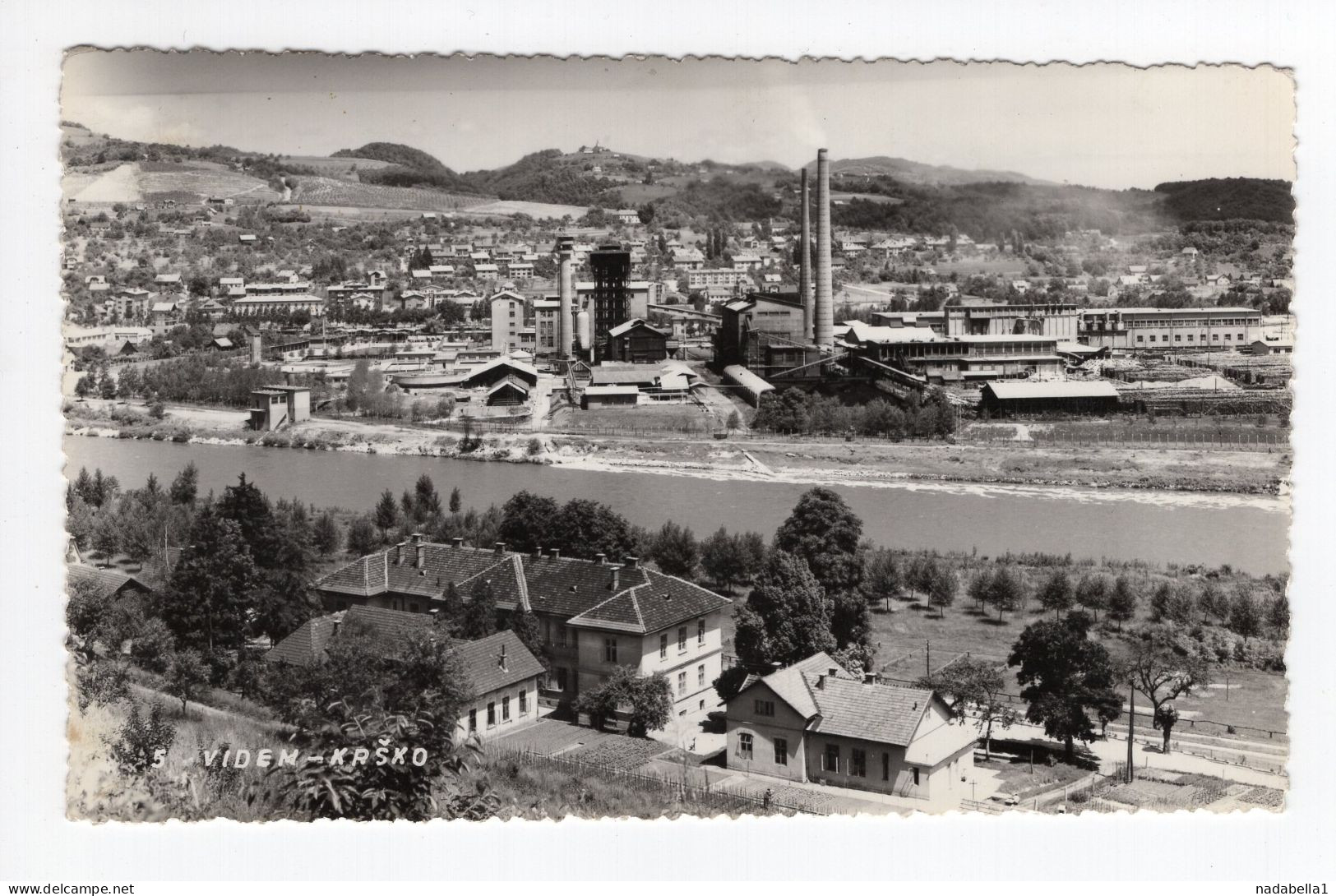 1964. YUGOSLAVIA,SLOVENIA,VIDEM-KRŠKO,POSTCARD TO SARAJEVO,TPO 38 LJUBLJANA-ZAGREB - Yougoslavie