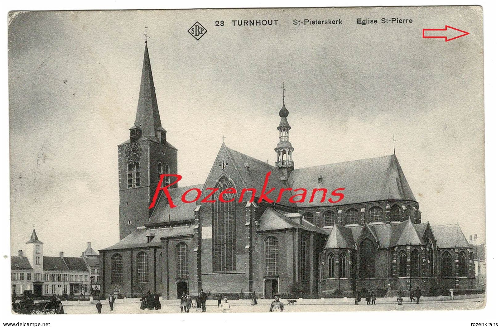 Turnhout St Sint Pieterskerk Geanimeerd ZELDZAAM Antwerpse Kempen - Turnhout