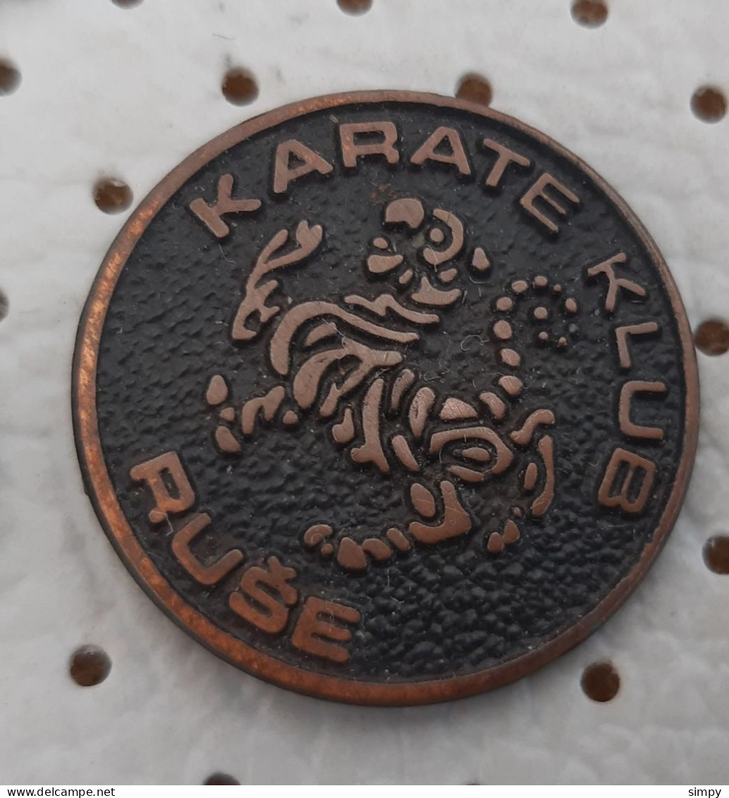 Karate Club RUSE SLovenia Vintage Pin - Judo