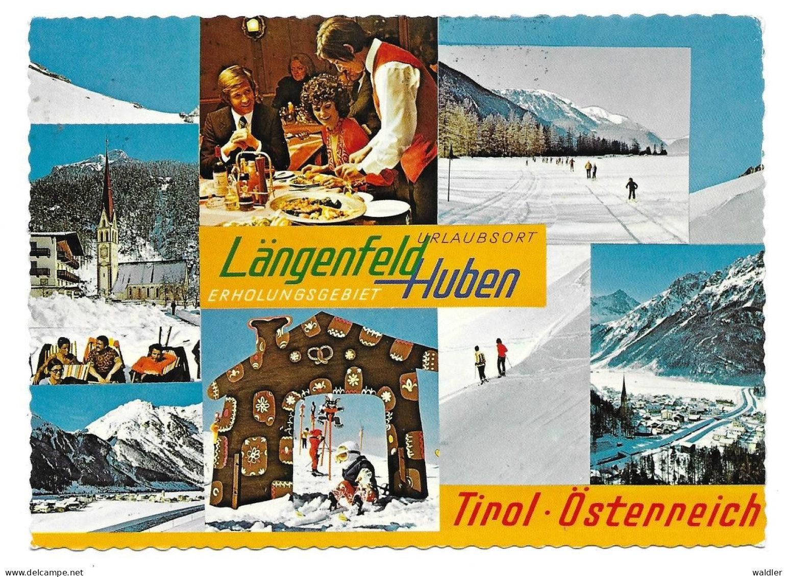 6444  LÄNGENFELD - HUBEN / OETZTAL - Längenfeld