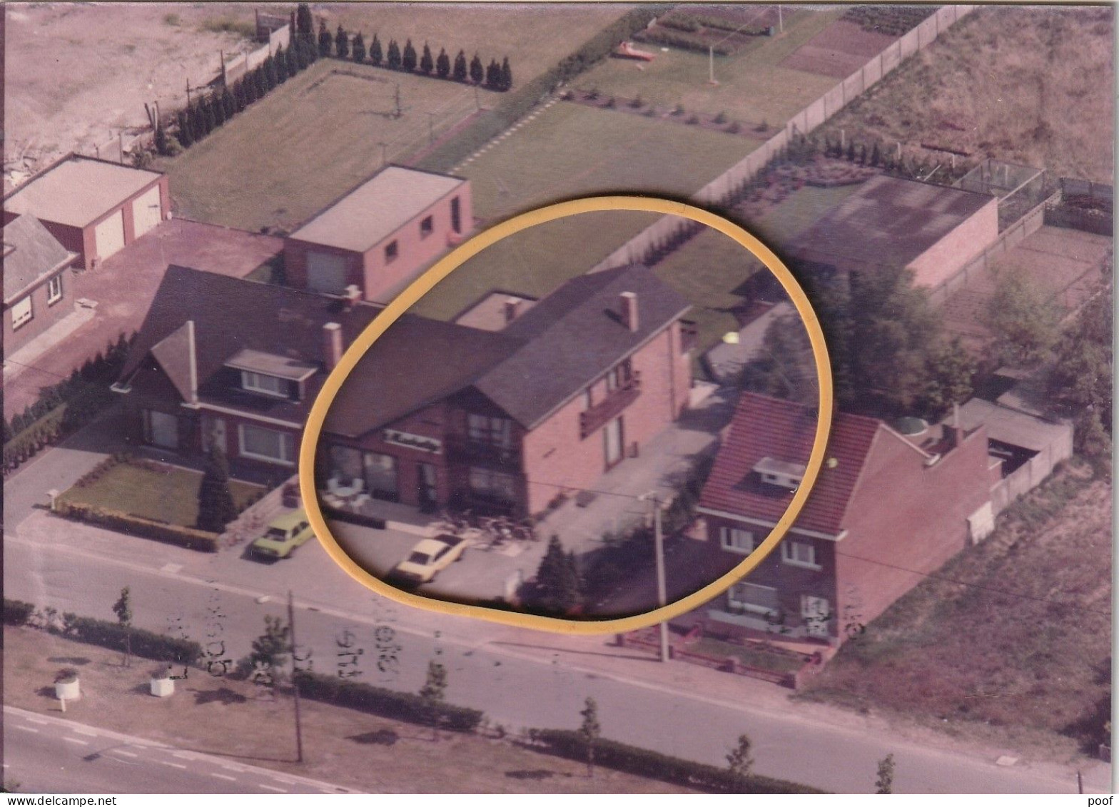 Lommel : Luchtfoto Dorperheide 37 / Cafe 't Macheltje " - Lommel