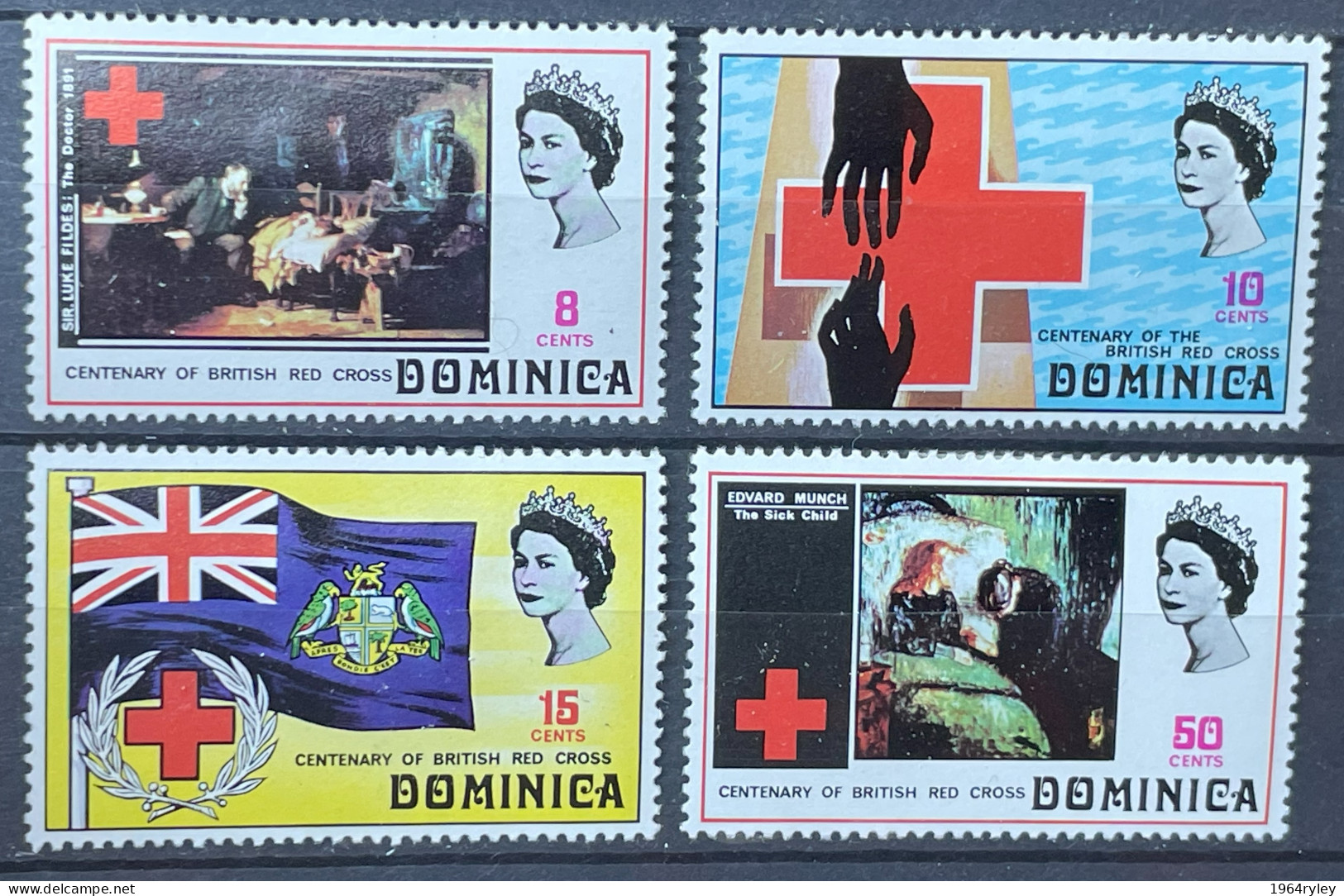 DOMINICA - MH* - 1970  # 308/311 - Dominica (...-1978)
