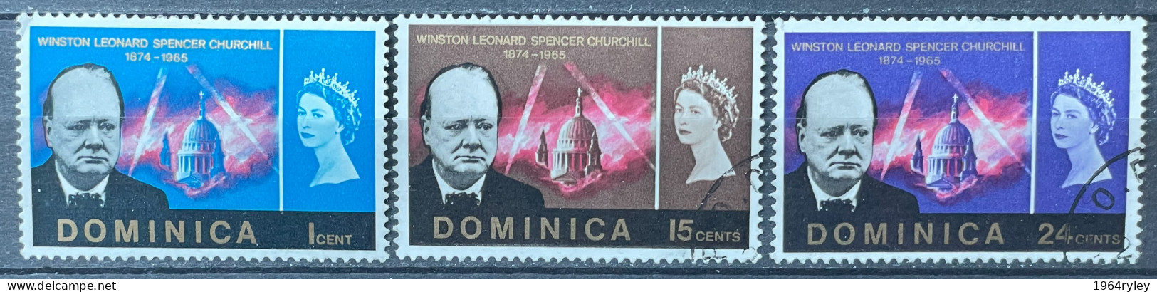 DOMINICA - M/U - 1966 - 184/187 - Dominique (...-1978)