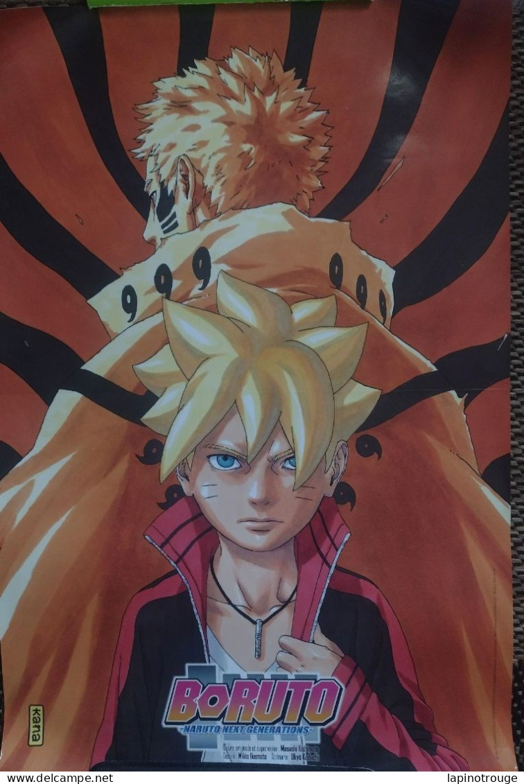 Affiche IKEMOTO Mikio Boruto Naruto Next Generations Manga Kana - Affiches & Posters