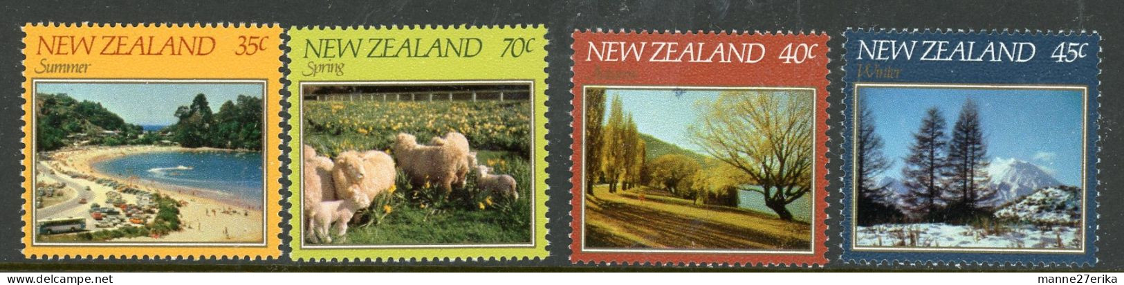 New Zealand MNH 1982 - Usati