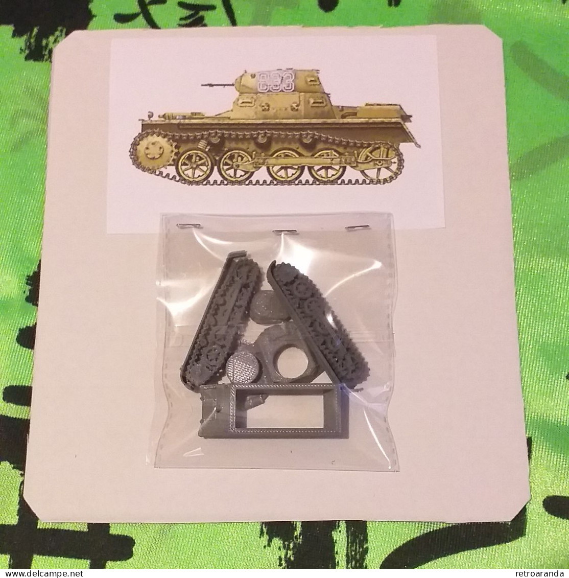 Kit Maqueta Para Montar Y Pintar - Vehículo Militar . Panzer I - 1/72 - Véhicules Militaires