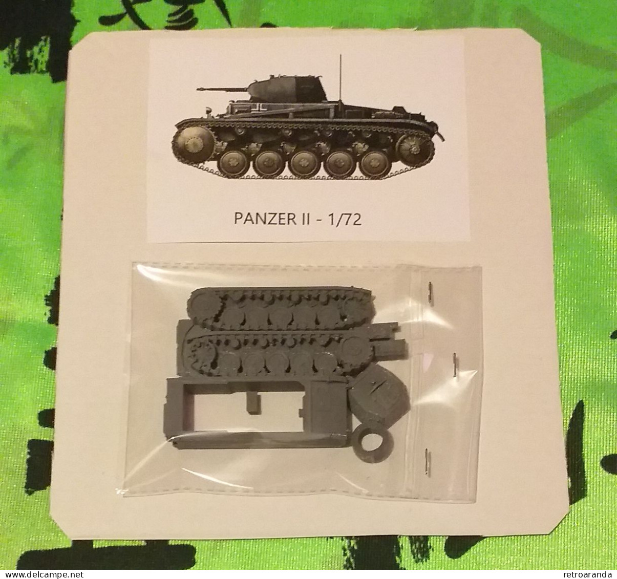 Kit Maqueta Para Montar Y Pintar - Vehículo Militar . Panzer II - 1/72 - Veicoli Militari