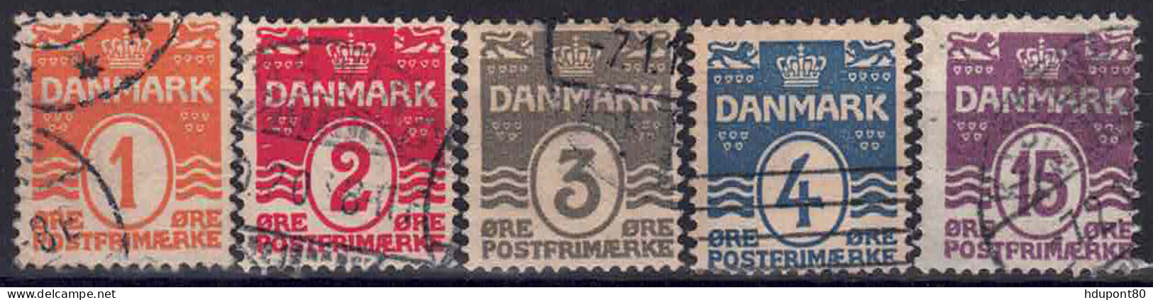 YT 48 à 52 - Used Stamps