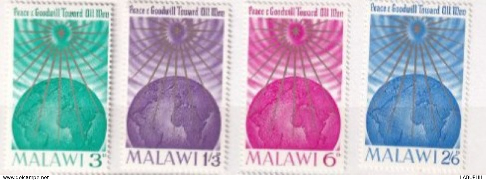 MALAWI  MNH1964 Noel - Malawi (1964-...)