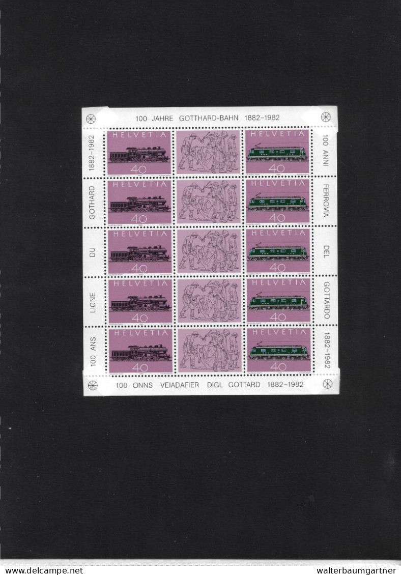 Timbres postes Europe - Images Trains