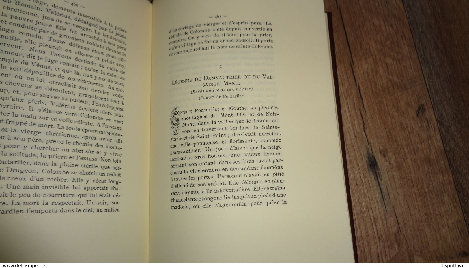 TRADITIONS POPULAIRES DU DOUBS Régionalisme Légende Histoire Sorcière Diable Fée Pontarlier Baume Besançon Rougemont