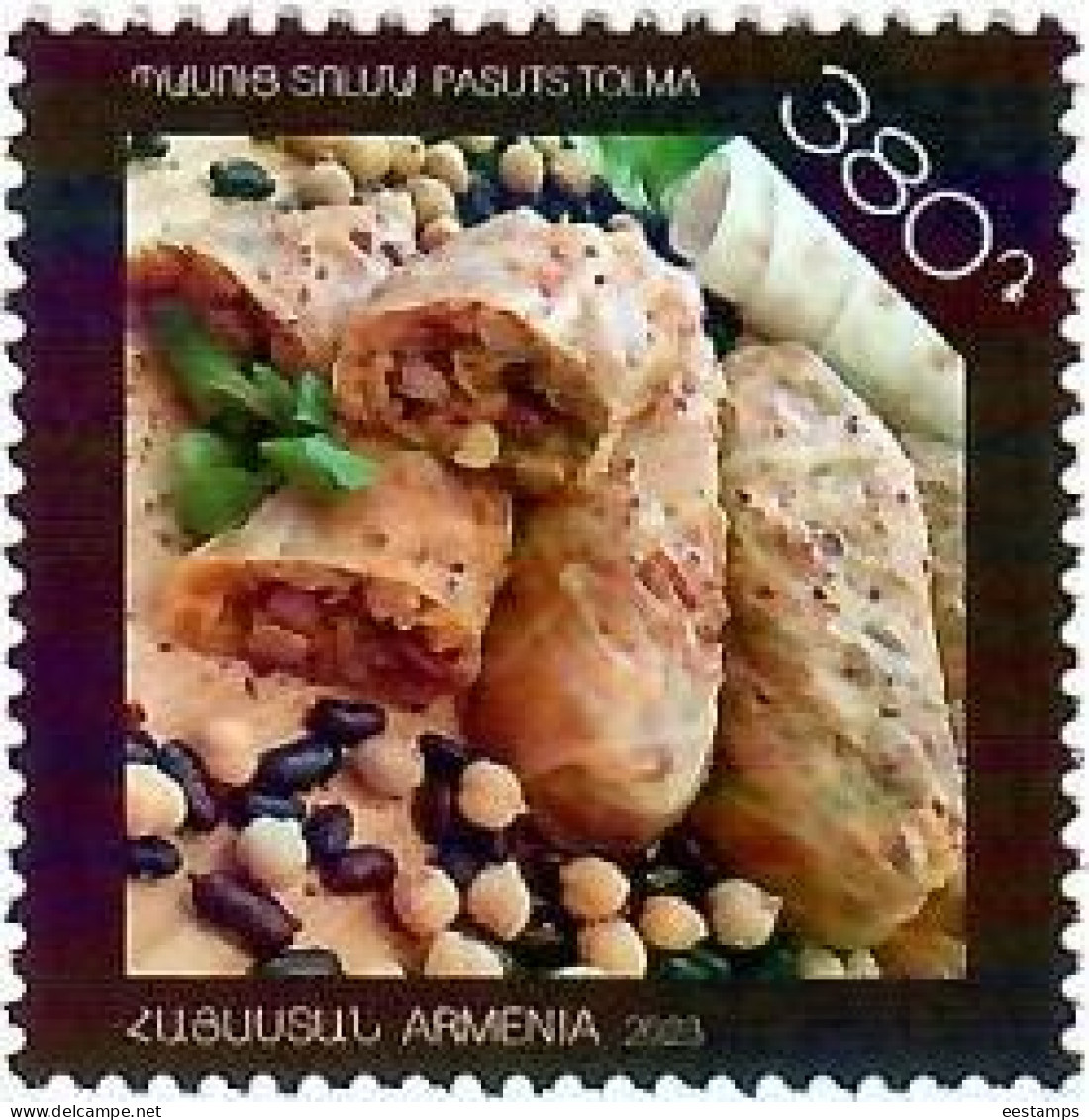 Armenia 2023 . Cuisine. Pasuts Tolma. 1v. - Armenien