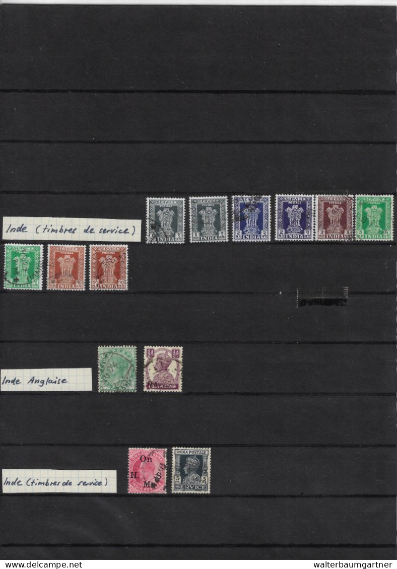 Timbres postes Monde (hors Europe) - Divers