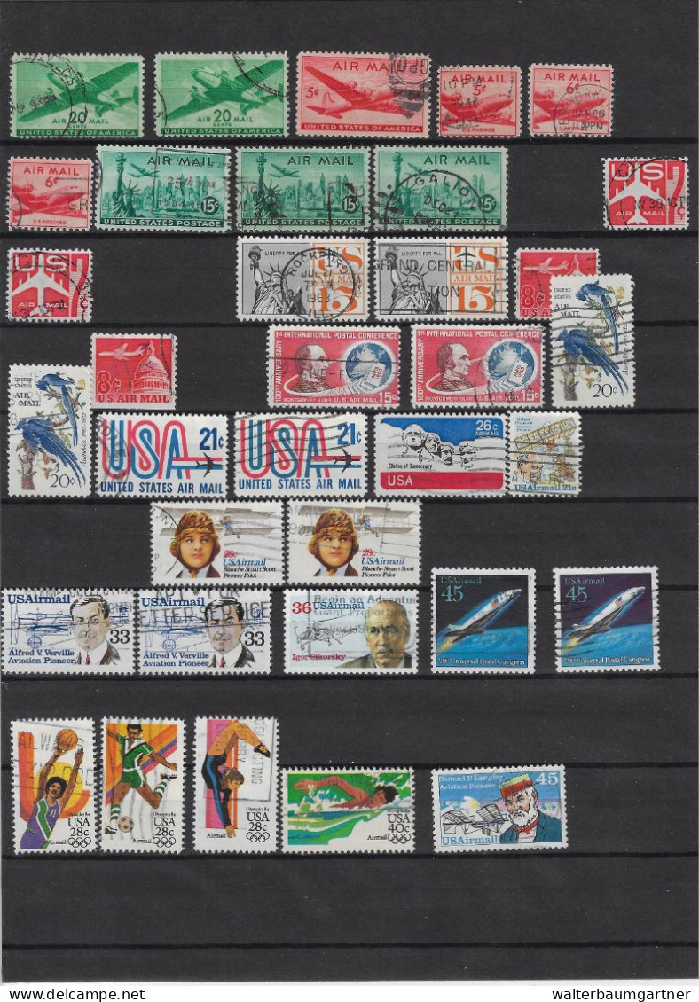 Timbres postes Monde (hors Europe) - Divers