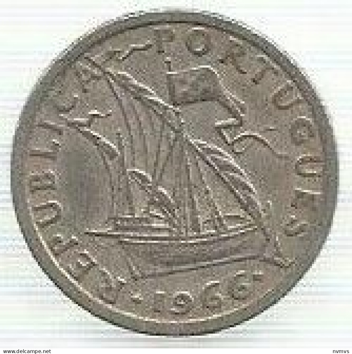 Portugal - 2$50 1966 - Grèce