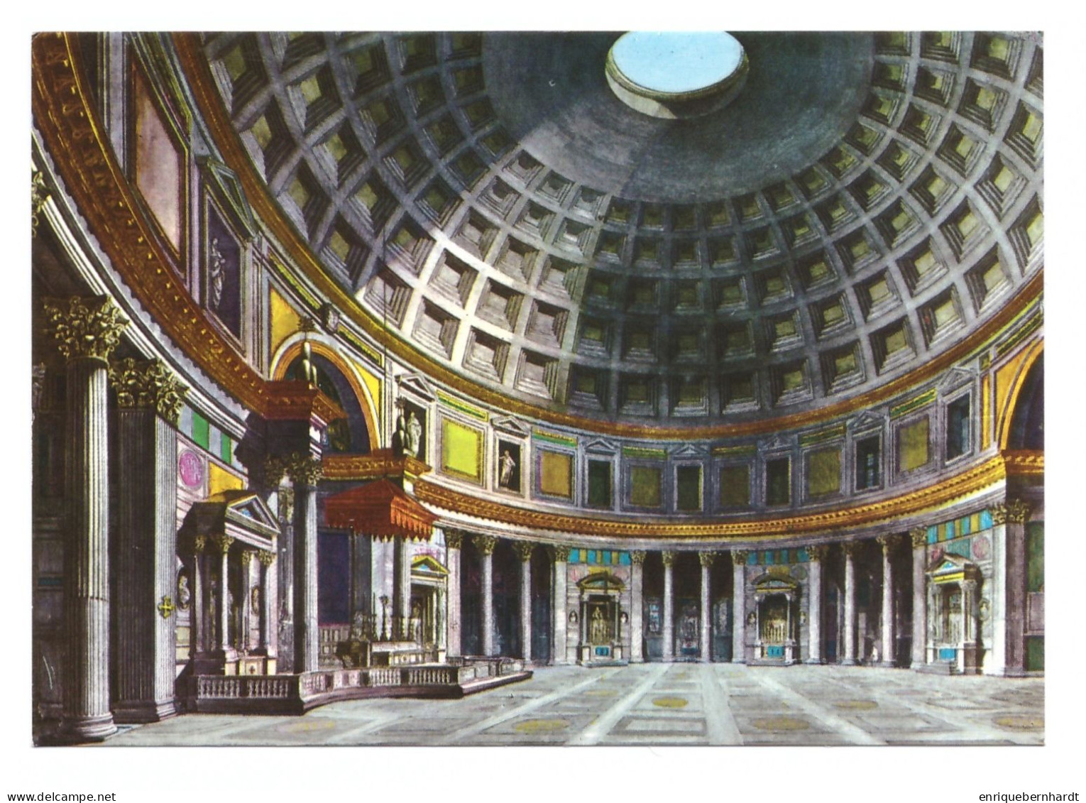 ITALIA • ROMA • INTERNO DEL PANTHEON - Panthéon