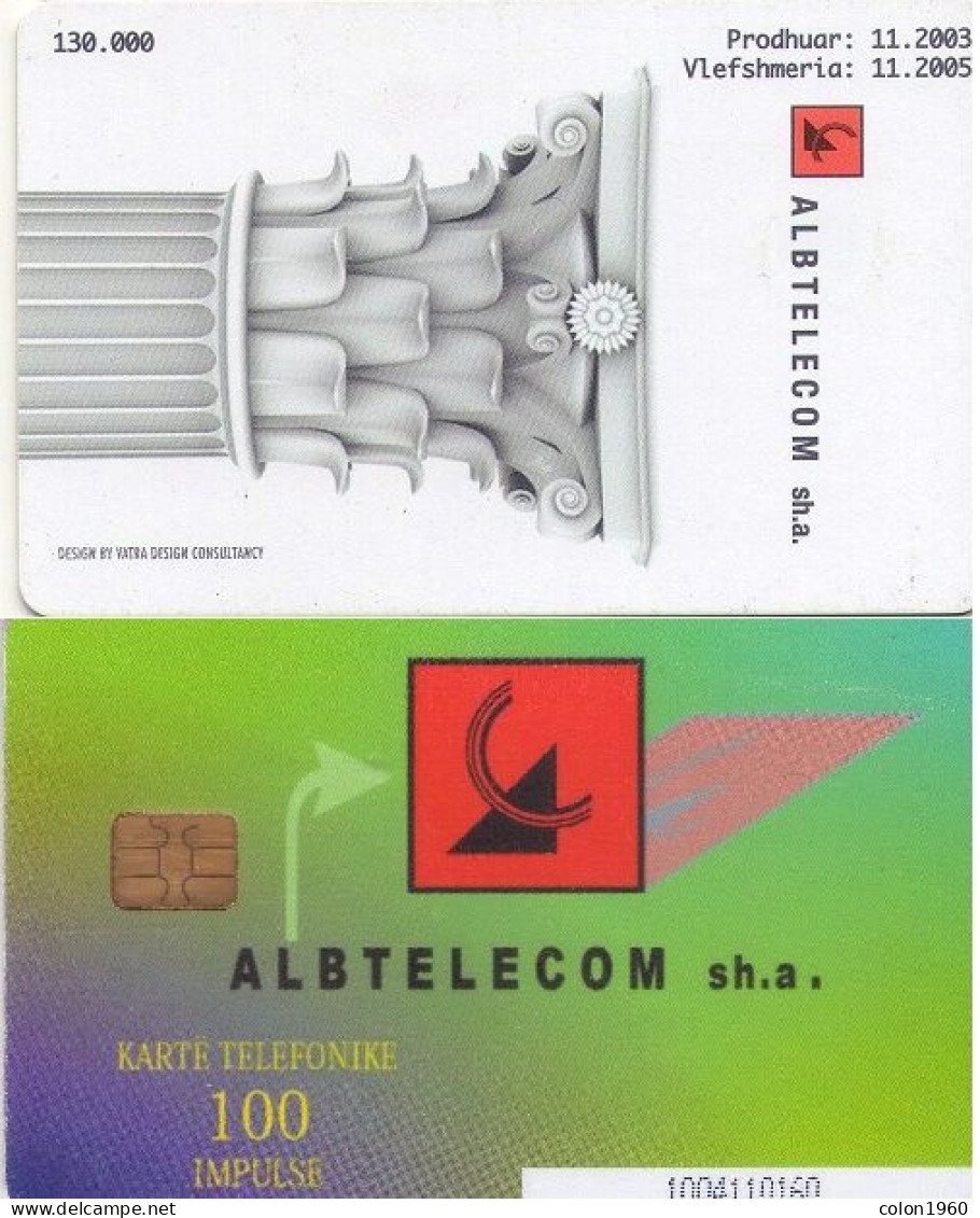 ALBANIA. ALB-95. Company Logo. 100U. 130000ex. 11-2003. (039) - Albania