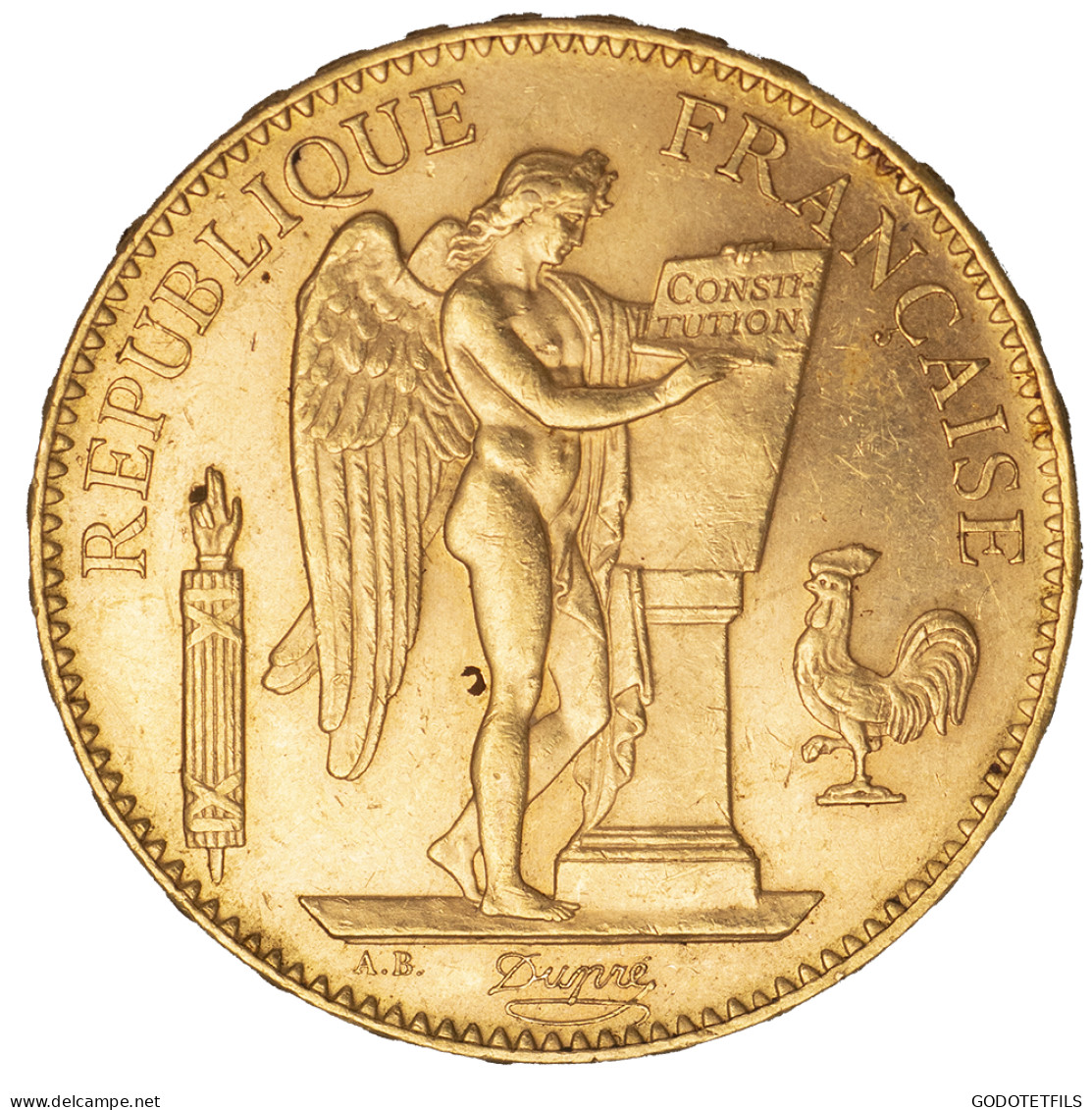 III ème République-100 Francs Génie 1900 Paris - 100 Francs (goud)