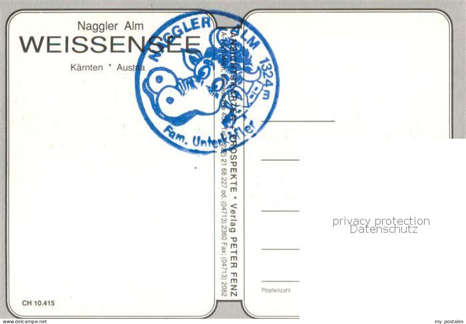 73753199 Weissensee Kaernten Naggler Alm Weissensee Kaernten - Weissensee