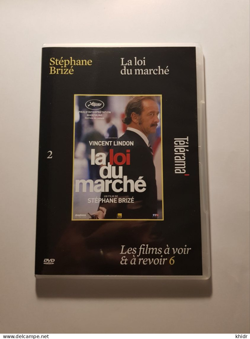 La Loi Du Marché~film Sorti En 2015,DVD TÉLÉRAMA ~ Réalisé Par  Stéphane Brize - Drama