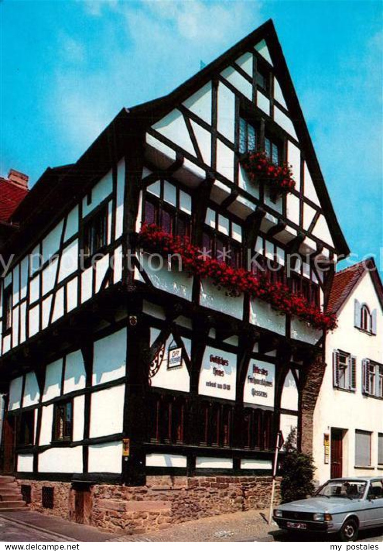 43333908 Gelnhausen Gotisches Haus Fachwerk Gelnhausen - Gelnhausen