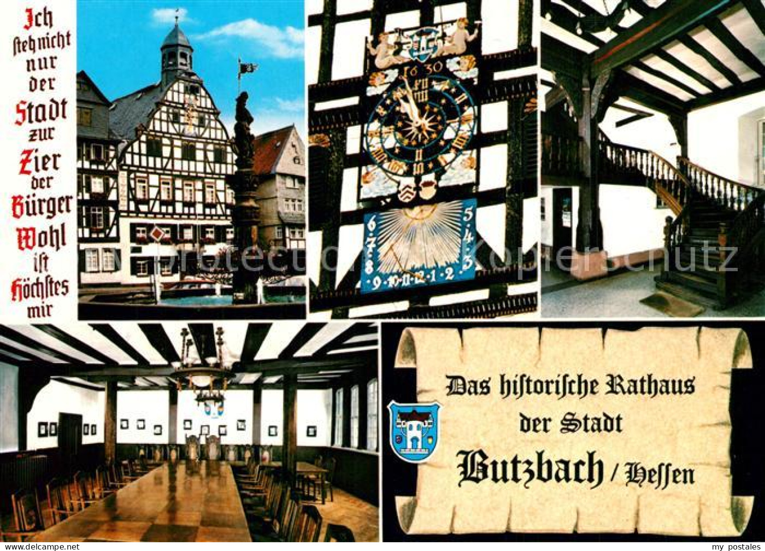 43333830 Butzbach Rathaus Butzbach - Butzbach
