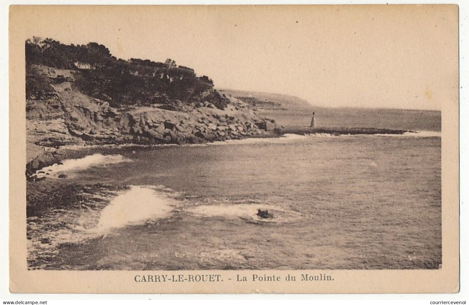 CPA - CARRY-LE-ROUET (B Du R) - La Pointe Du Moulin - Carry-le-Rouet