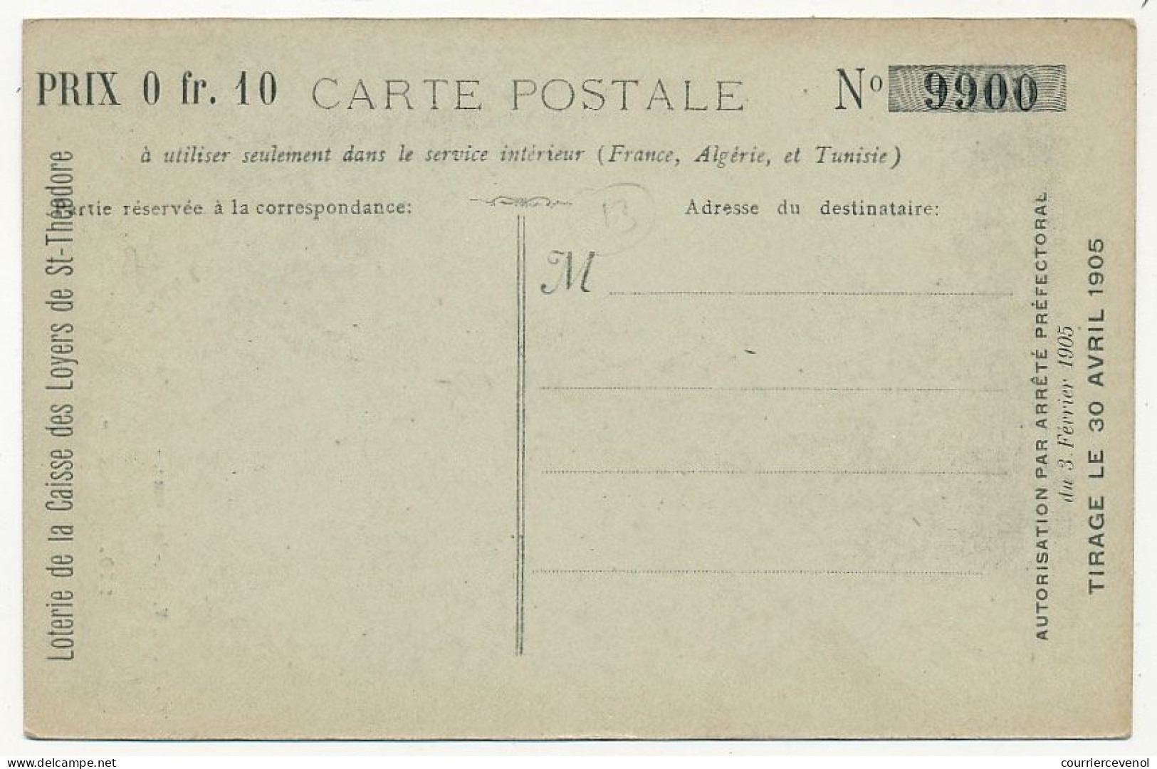CPA - CARRY-LE-ROUET (B Du R) - Vallon De L'Aigle - Loterie De La Caisse Des Dépôts De St-Théodore 1905 - Carry-le-Rouet
