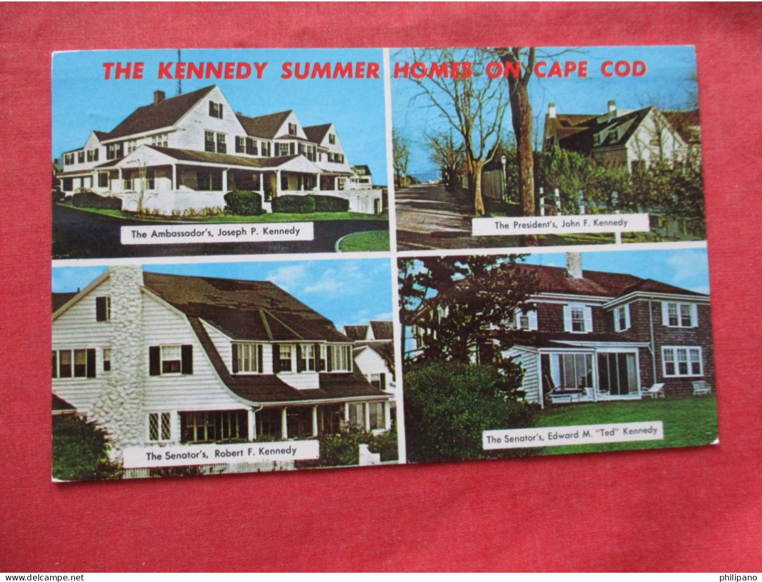 Kennedy Summer Homes On Cape Cod  Massachusetts         Ref 6260 - Cape Cod