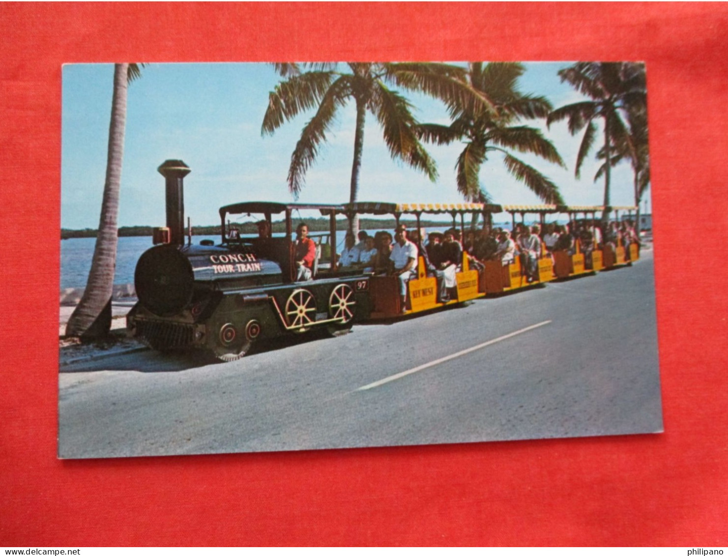 64 Passenger Conch Tour Train.  Key West   Florida >    Ref 6261 - Key West & The Keys