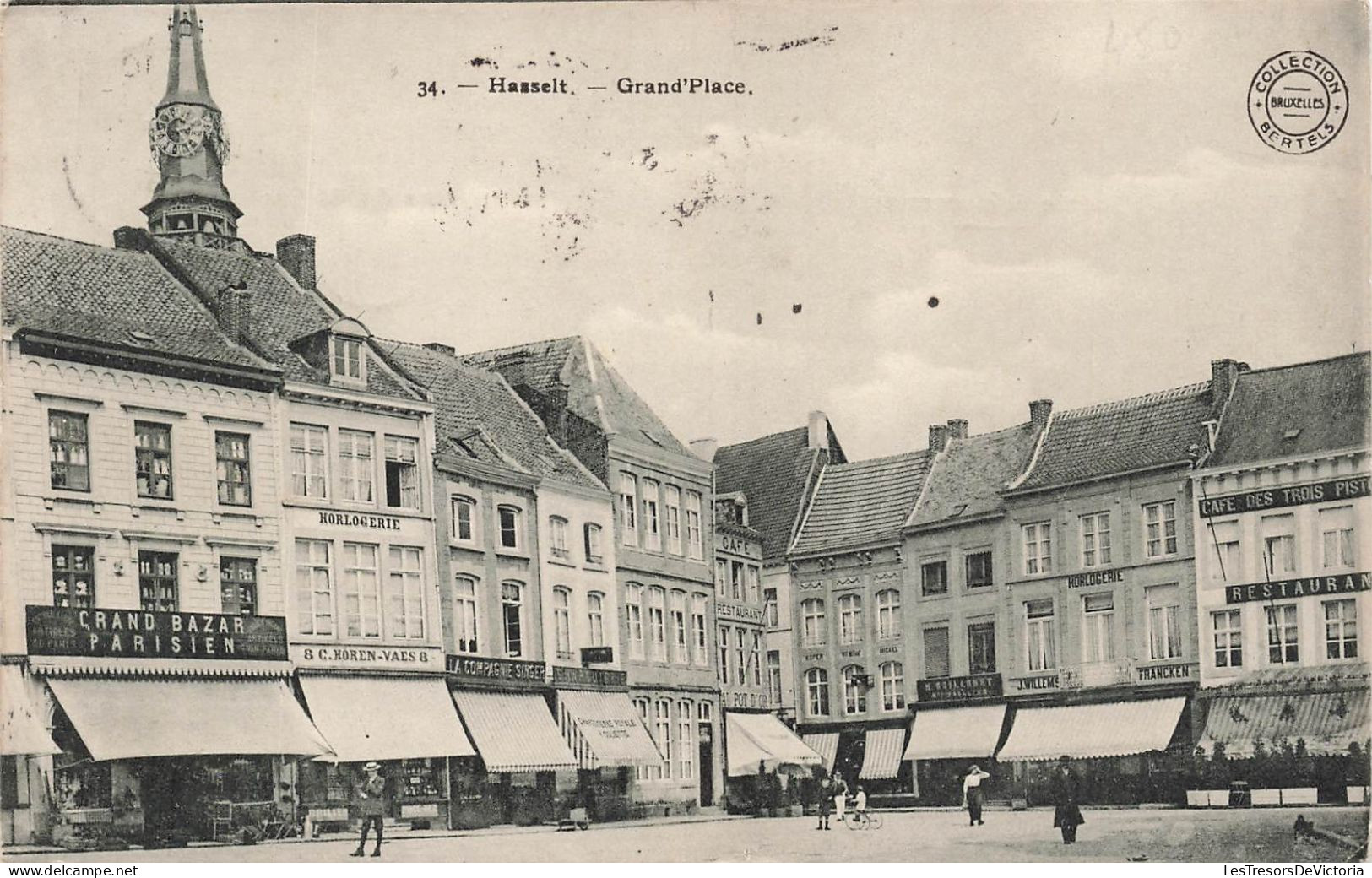 BELGIQUE - Hasselt - Grand'place - Carte Postale Ancienne - Hasselt