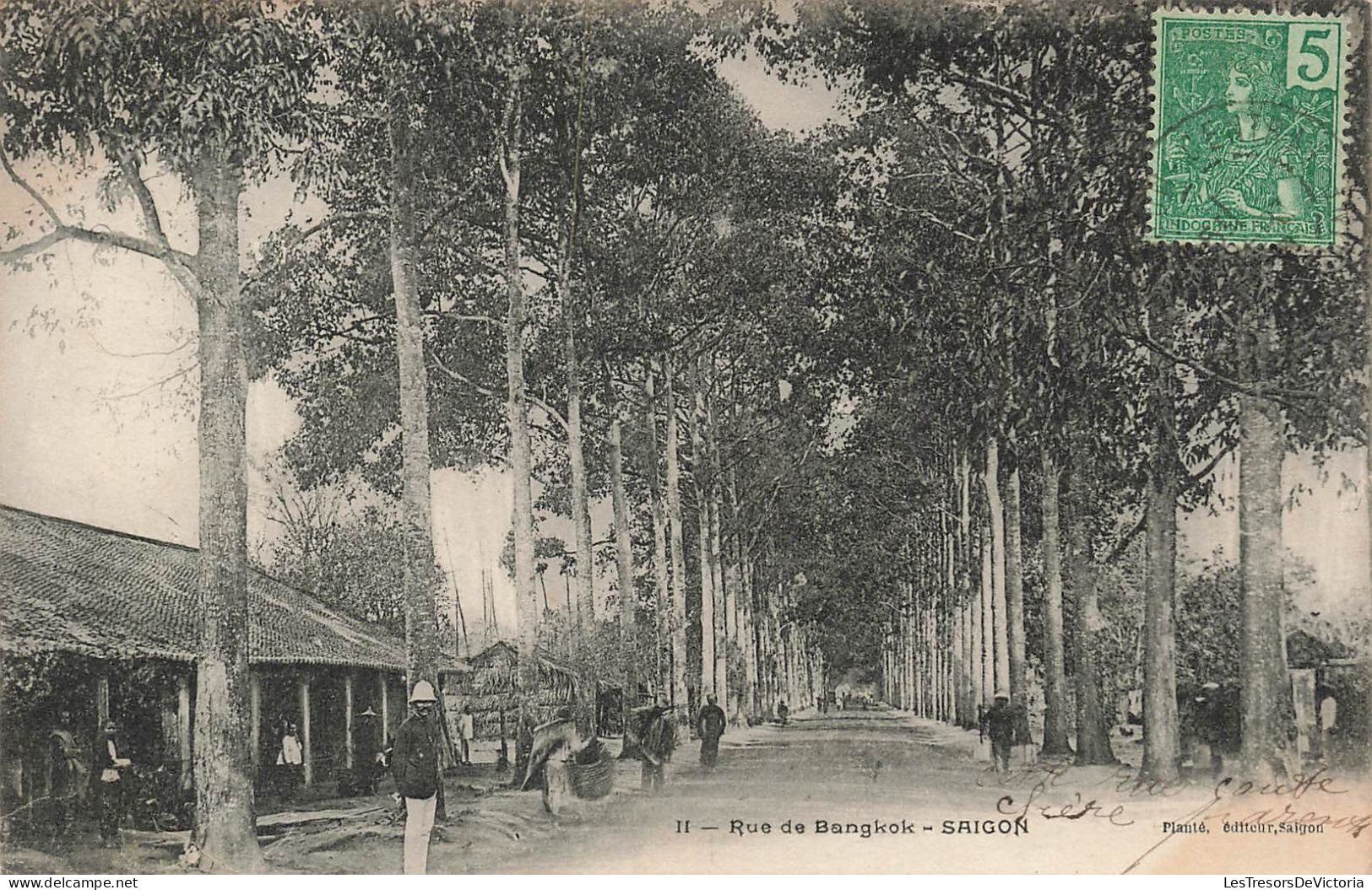 VIÊT-NAM - Saigon - Rue De Bangkok - Carte Postale Ancienne - Viêt-Nam