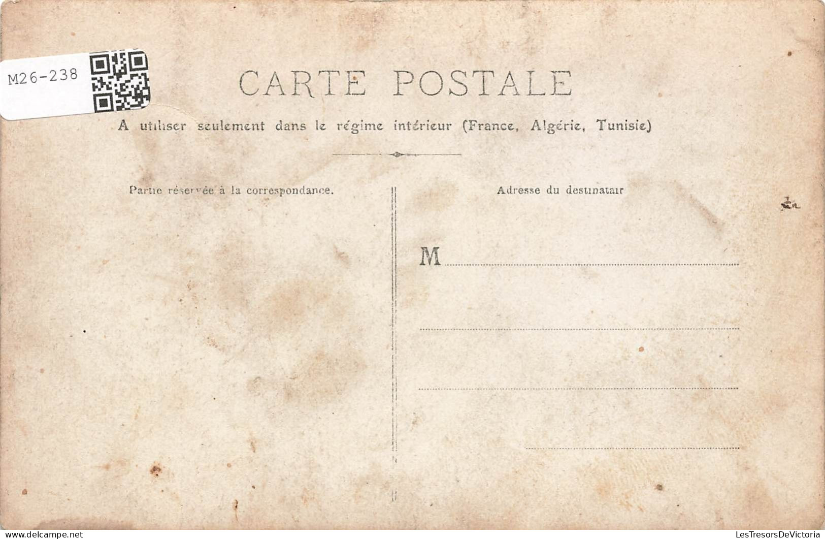 TRANSPORTS - Une Calèche Avec Une Femme Et Un Homme  - Carte Postale Ancienne - Other & Unclassified