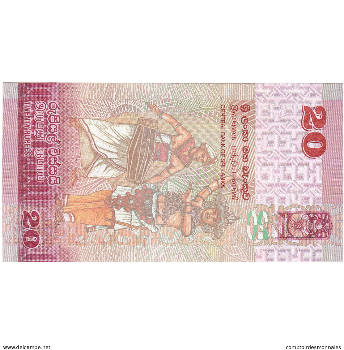 Sri Lanka, 20 Rupees, 2021, 2021-09-15, KM:123a, NEUF - Sri Lanka