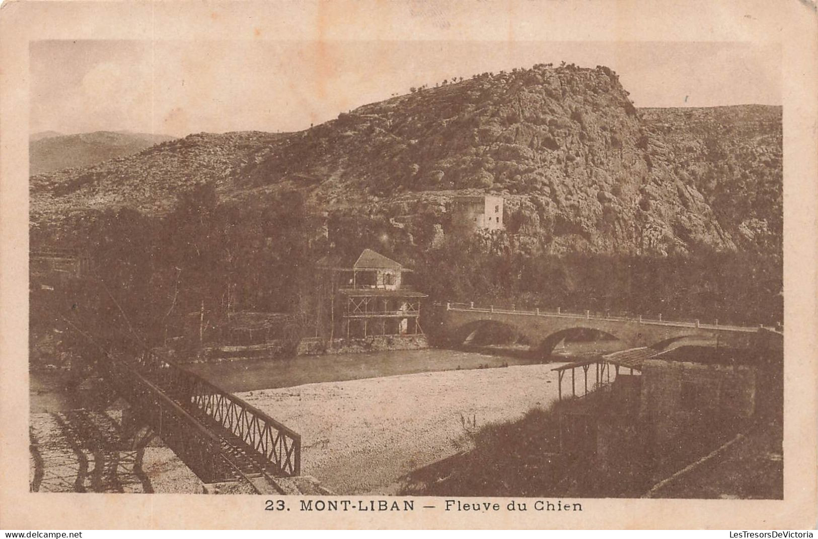 LIBAN - Mont-Liban - Vue Sur La Fleuve Du Chien - Carte Postale Ancienne - Lebanon