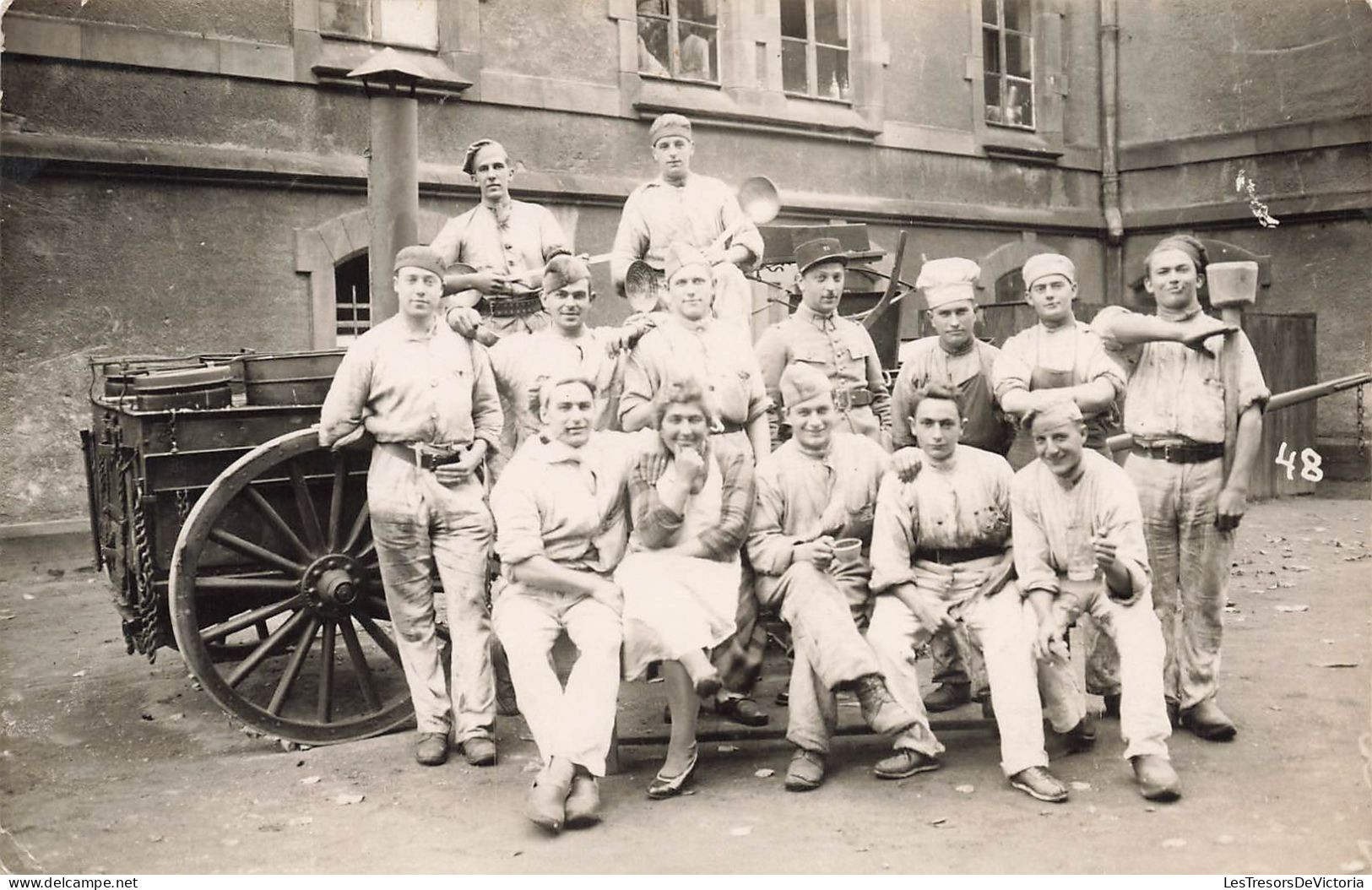 CARTE PHOTO - Groupe De Personnes - Carte Postale Ancienne - Fotografie