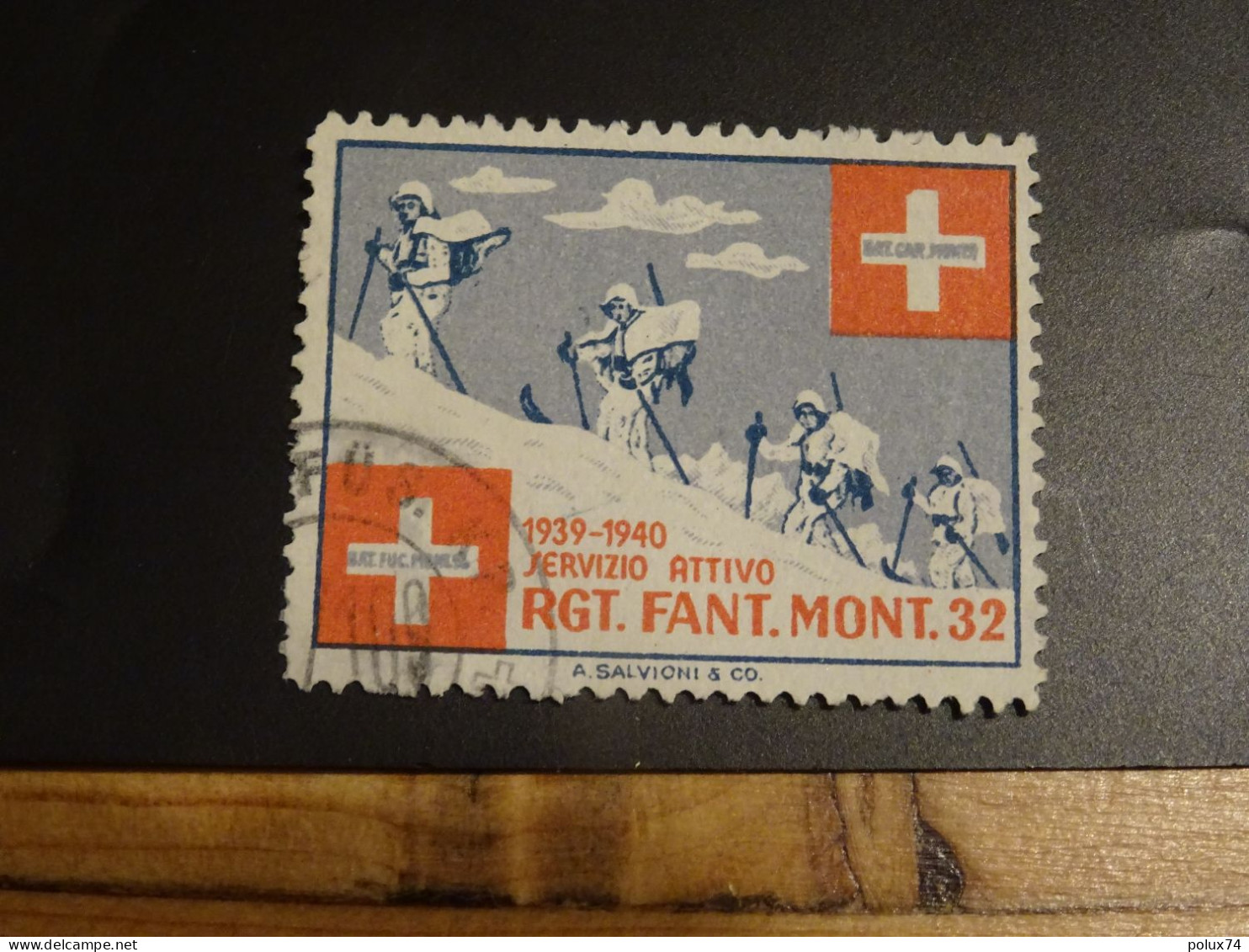 SUISSE  Servizio Attivo 1939-40 - Vignetten