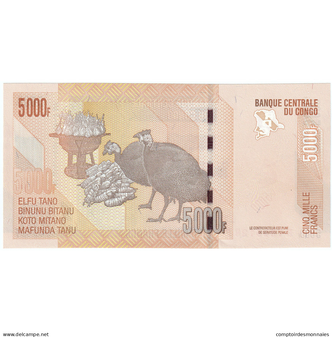 République Démocratique Du Congo, 5000 Francs, 2020-06-30, NEUF - República Del Congo (Congo Brazzaville)