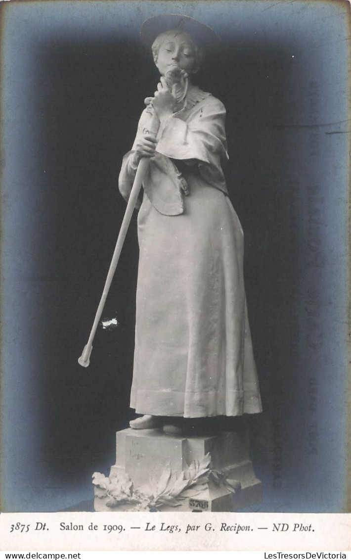 ARTS - Salon De 1909 - Le Legs, Par G Recipon - ND Phot - Carte Postale Ancienne - Malerei & Gemälde