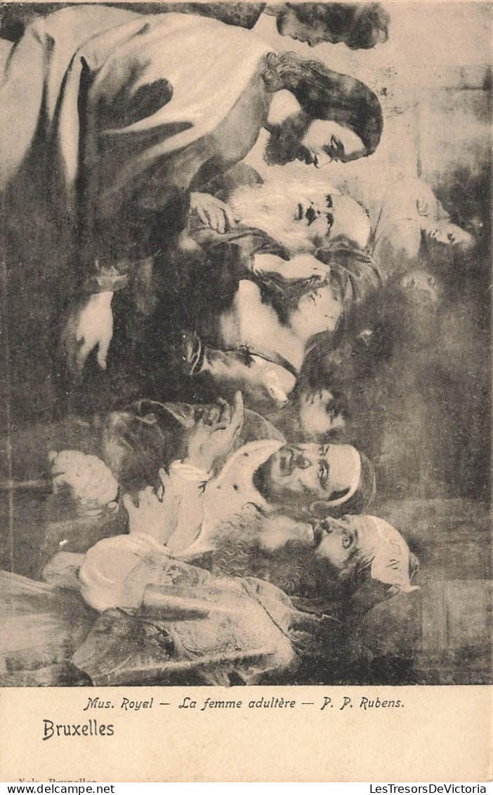 MUSEE - Mus Royal - La Femme Adultère - P P  Rubens - Carte Postale Ancienne - Musei