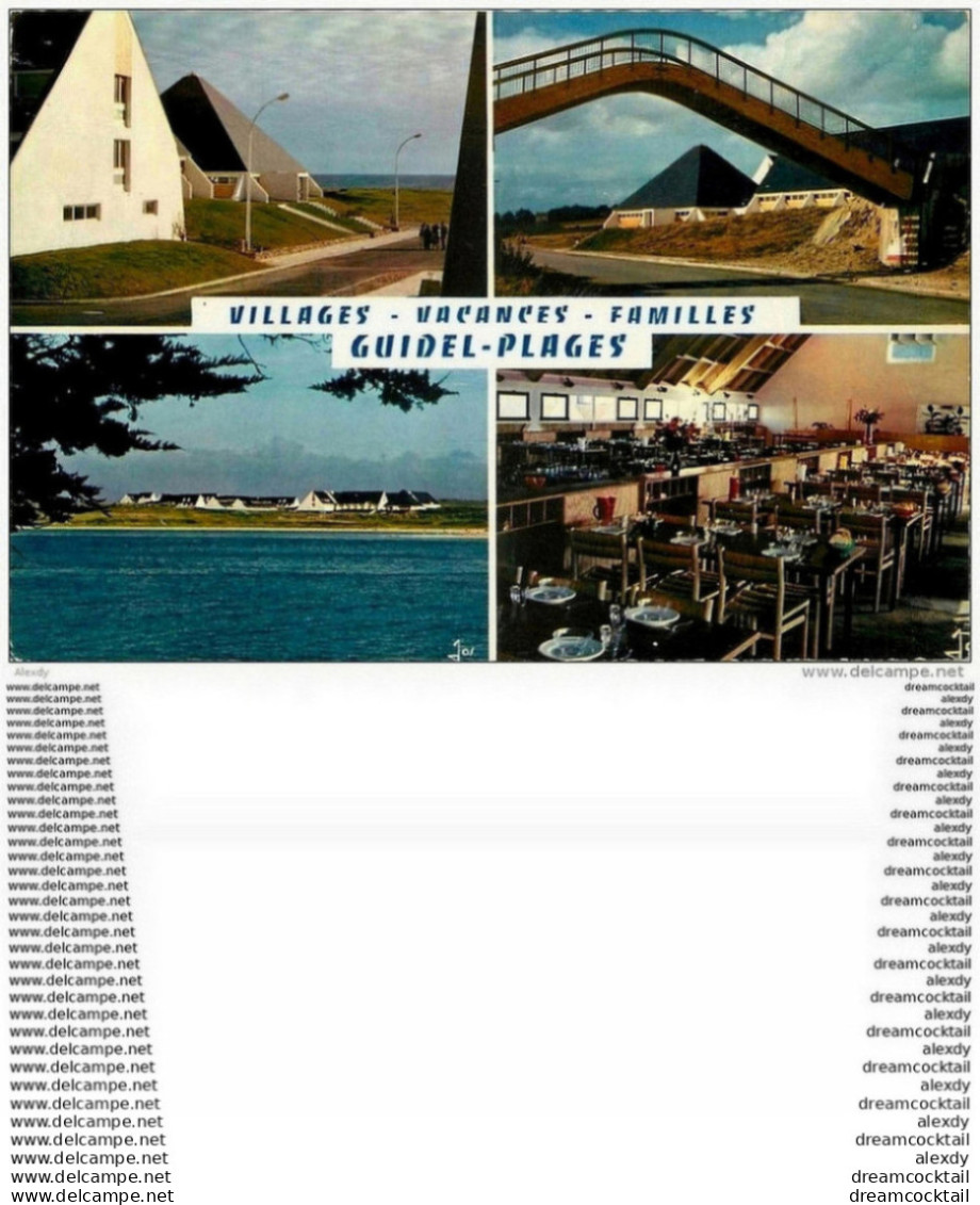 Photo Cpsm Cpm 56 GUIDEL. Village Vacances Familles D'Air France - Guidel