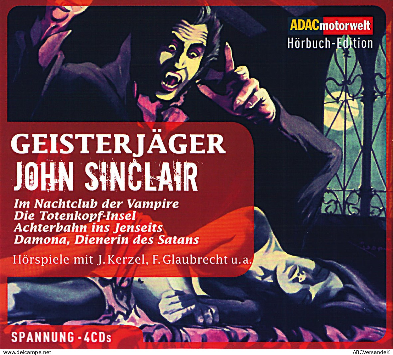 Geisterjäger John Sinclair: Im Nachtclub Der Vampire - Die Totenkopf-Insel - Achterbahn Ins Jenseits - Damona, - CDs