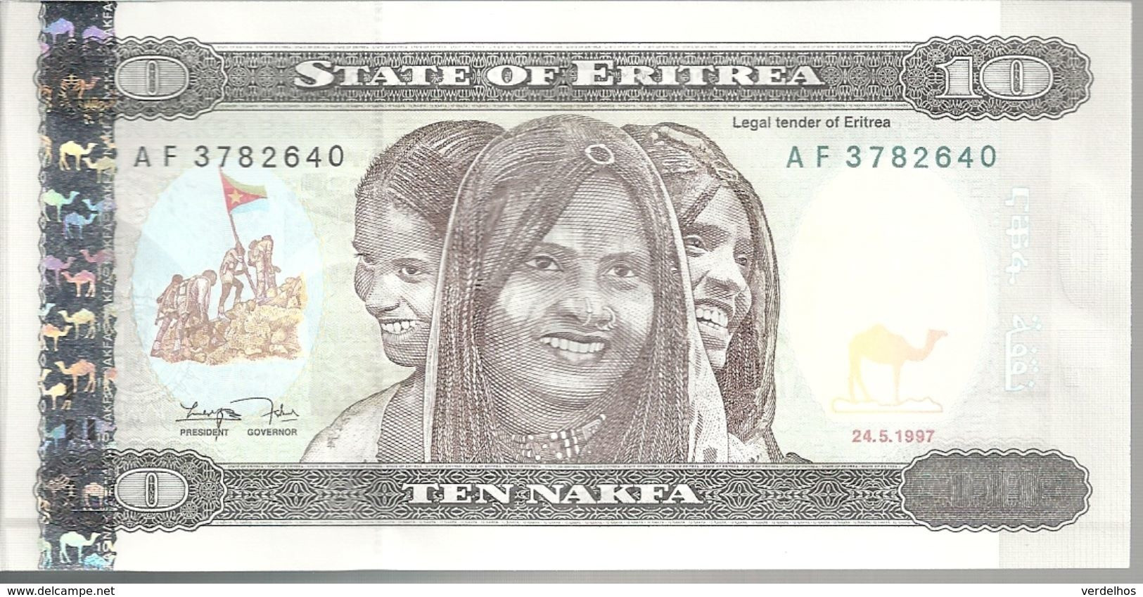 ERYTHREE 10 NAFKA 1997 UNC P 3 - Eritrea