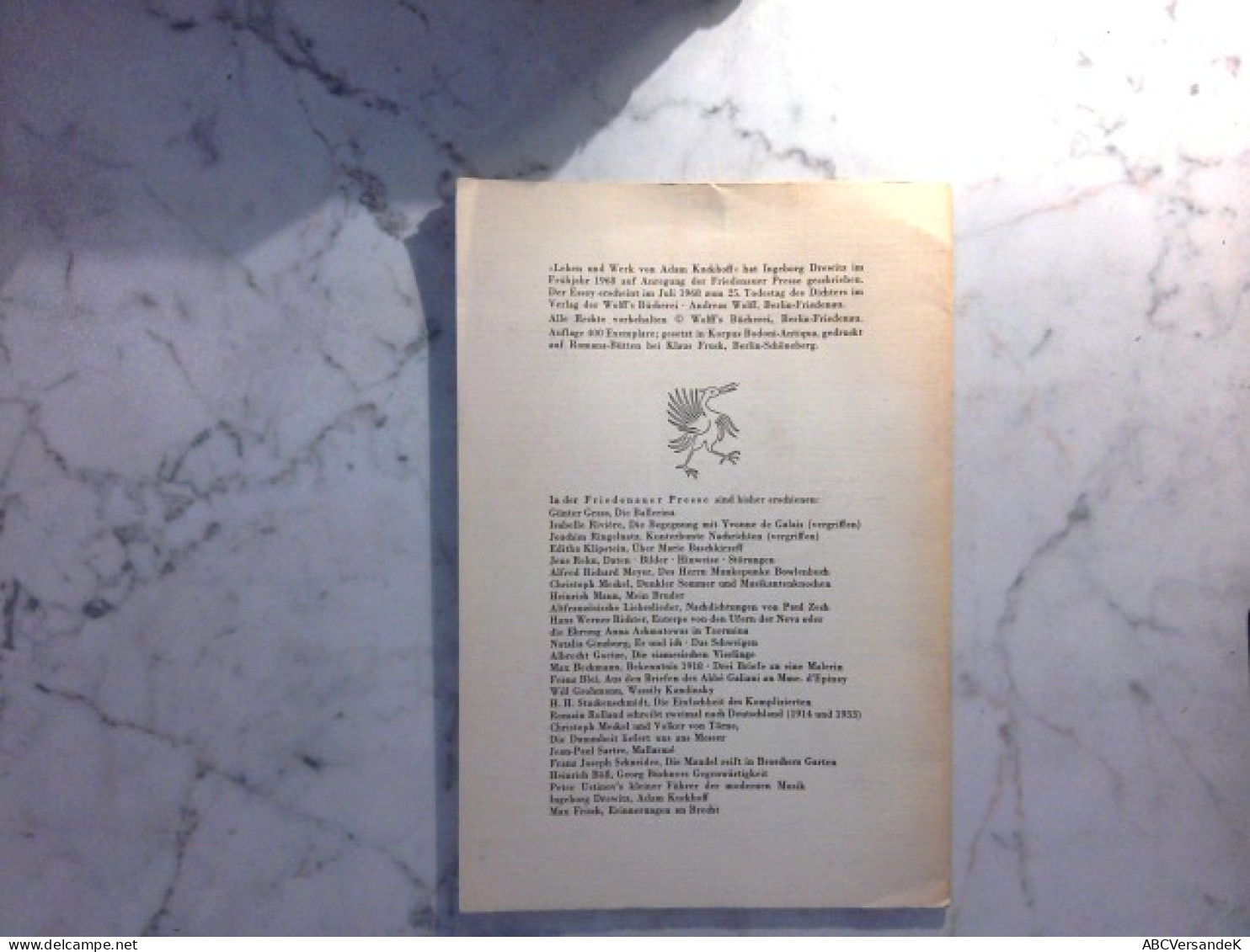 Leben Und Werk Von Adam Kuckhoff - Deutscher Schriftsteller Und Widerstandskämpfer Hingerichtet Durch Den Stra - Lyrik & Essays