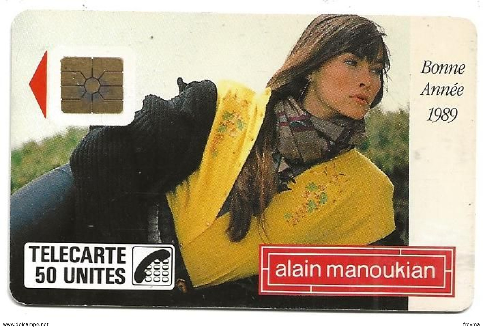 Telecarte F 44 Manoukian 50 Unités Luxe SO2 - 1988